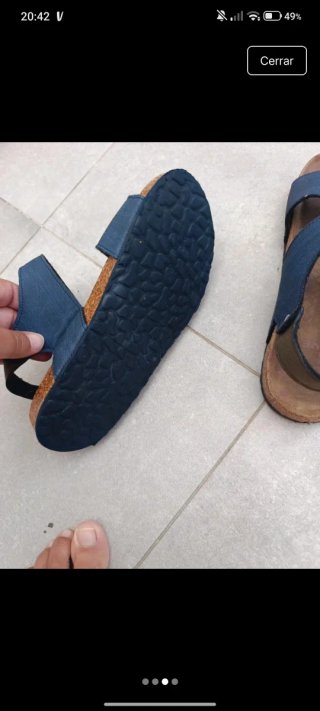 Sandali per bambini blu e verde