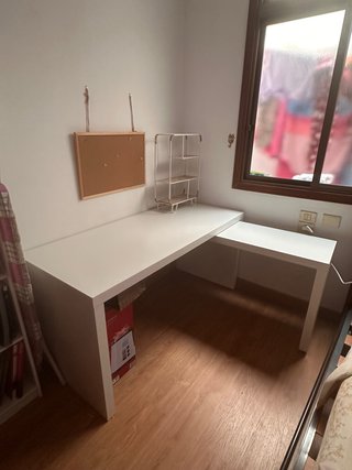 Escritorio Malm Ikea Blanco 151x65cm