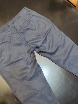 Pantalón chino mujer azul marino