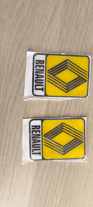 Pegatinas Resina Renault