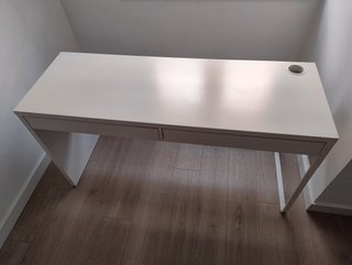 Escritorio Ikea Mickie Blanco