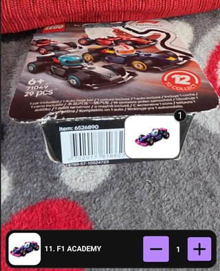 Lego Mini Formula 1 71049