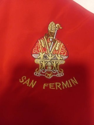Pañuelo bordado San Fermín