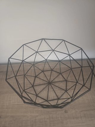 Frutero Metálico Diseño Geométrico