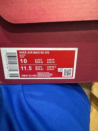 Nike Air Max 95 Levis Obsidian