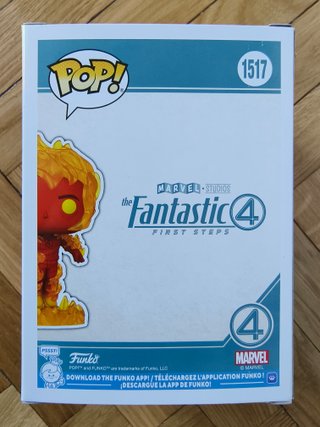 Funko Pop Human Torch 1517 Marvel Fantastic 4