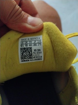 Deportivas Adidas Amarillas y Verdes