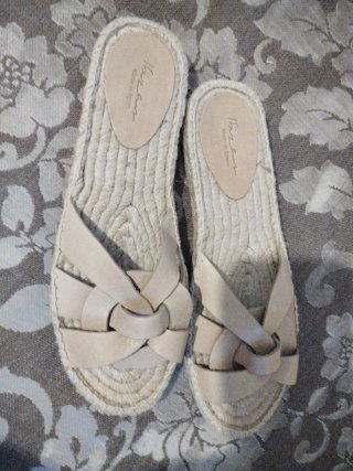Alpargatas Ibicencos Beige Talla 40