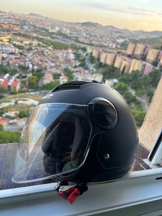 Casco Moto LS2 Negro