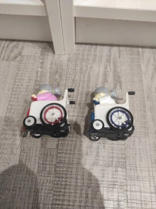 Coches Scalextric Abuelitas Silla Ruedas