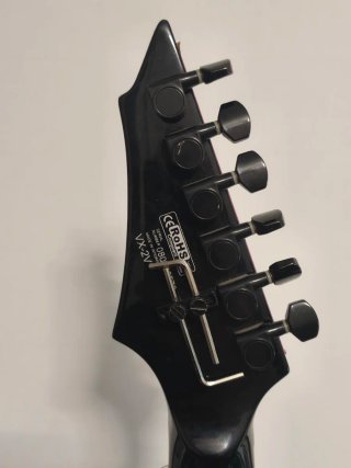 Cort VX-2V Flying V Guitarra Eléctrica Negra