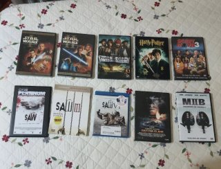 Lote Películas DVD y Blu-ray Variadas