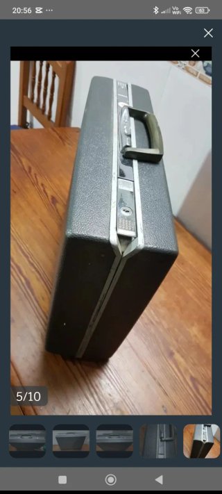 Maletín Samsonite Negro y Plateado