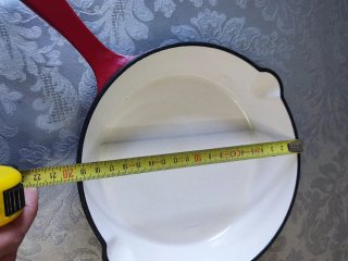 Padella ghisa smaltata 19 cm