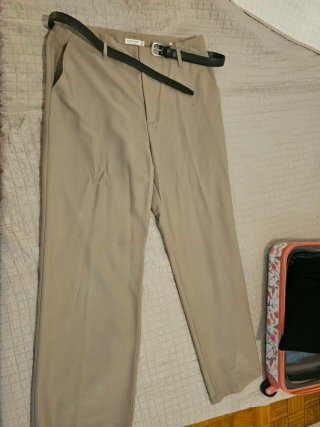 Pantalones Stradivarius Talla 42 Beige