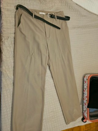 Pantalones Stradivarius Talla 42 Beige