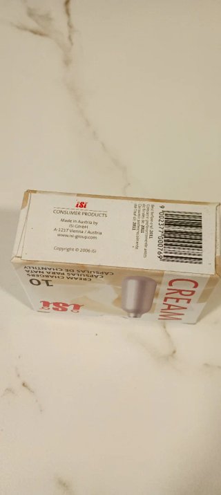 iSi Cápsulas para Nata - 10 unidades