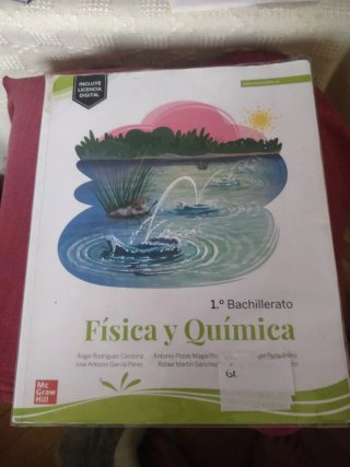 Libro Física y Química. 1 Bachillerato.