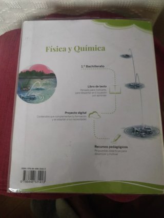 Libro Física y Química. 1 Bachillerato.