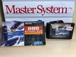 688 Attack Sub SEGA Mega Drive CIB