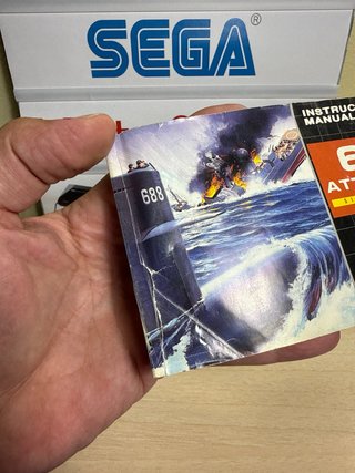 688 Attack Sub SEGA Mega Drive CIB