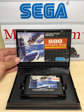 688 Attack Sub SEGA Mega Drive CIB