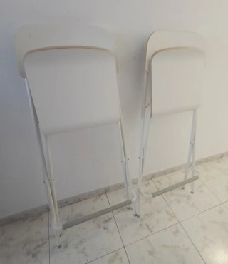2 Taburetes Altos Ikea, modeloFranklin