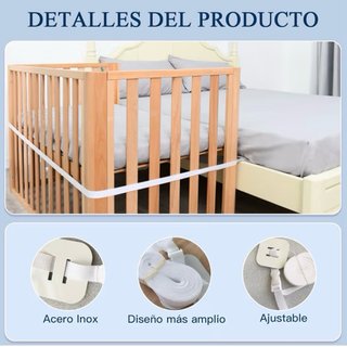Kit correas cuna colecho nuevo sin abrir