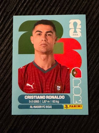 Cromo Cristiano Ronaldo