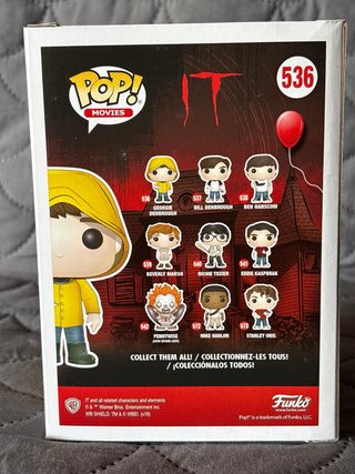 Funko Pop! Georgie Denbrough - 536 - IT