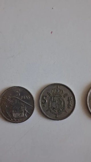 Monedas antiguas: Pesetas y céntimos