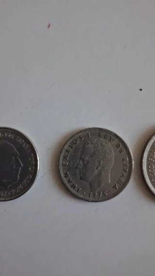 Monedas antiguas: Pesetas y céntimos