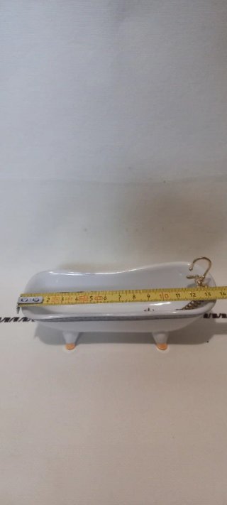 Bañera miniatura per case delle bambole