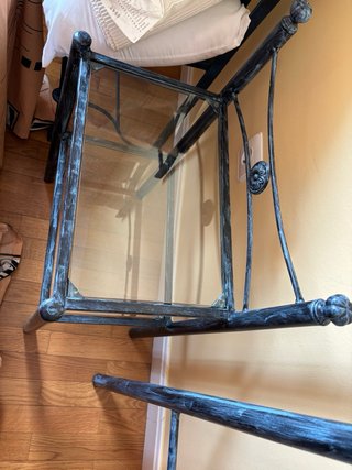 Cabecero de cama de metal