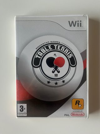 Table Tennis Wii Rockstar Games
