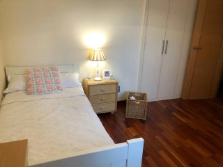 Cama nido blanca de madera