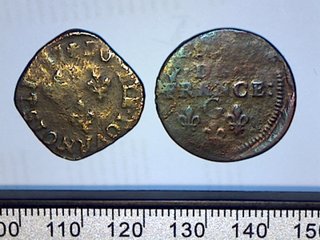 Lote 7 monedas antiguas Francia y Marruecos