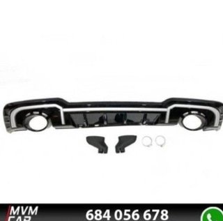 Difusor Trasero Audi A3 2016 4 Puertas Look RS3 AB