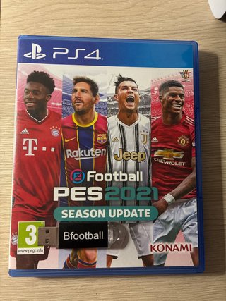 PES 2021 PS4 + USB Actualización 25/26