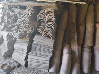 Tejas árabes de barro