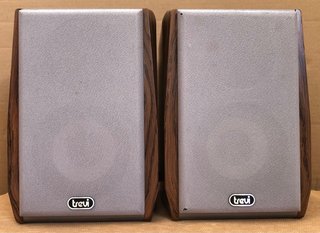 Altavoces Activos Trevi AV-450 Marrón/Plata