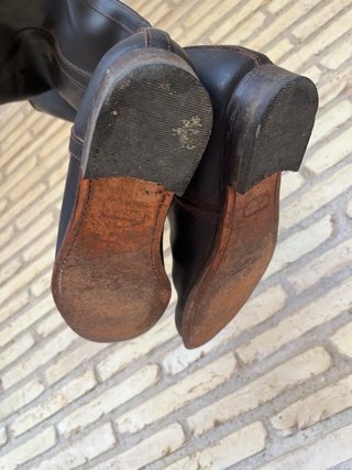 Botas de cuero marrón Los Nietos guarnicioneria