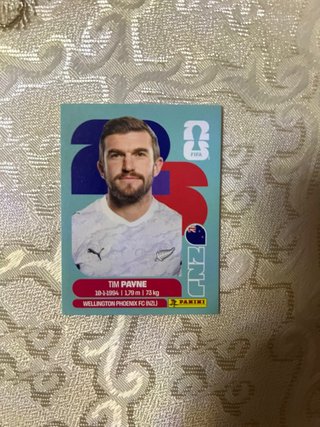 Carta Tim Payne Wellington Phoenix FC