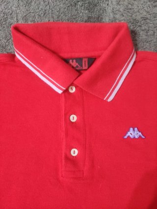 Polo Kappa Rojo vintage Talla L