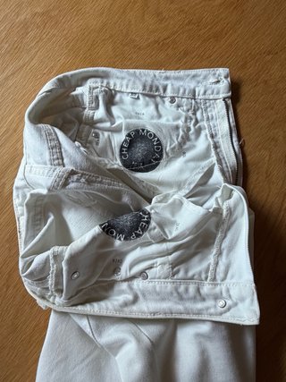 Pantalones vaqueros blancos Cheap Monday