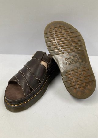 Sandalias Dr. Martens Maxxy Slide Marrón Talla 41