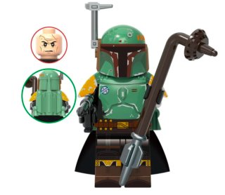 Figura Lego Star Wars Boba Fett compatible