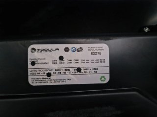 Cofre de techo Modula 340l