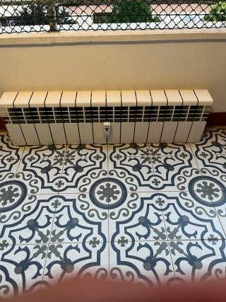 Radiador de aluminio blanco