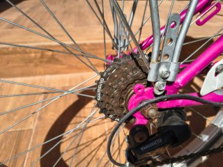 Bicicleta Urbana Rosa Talla Pequeña